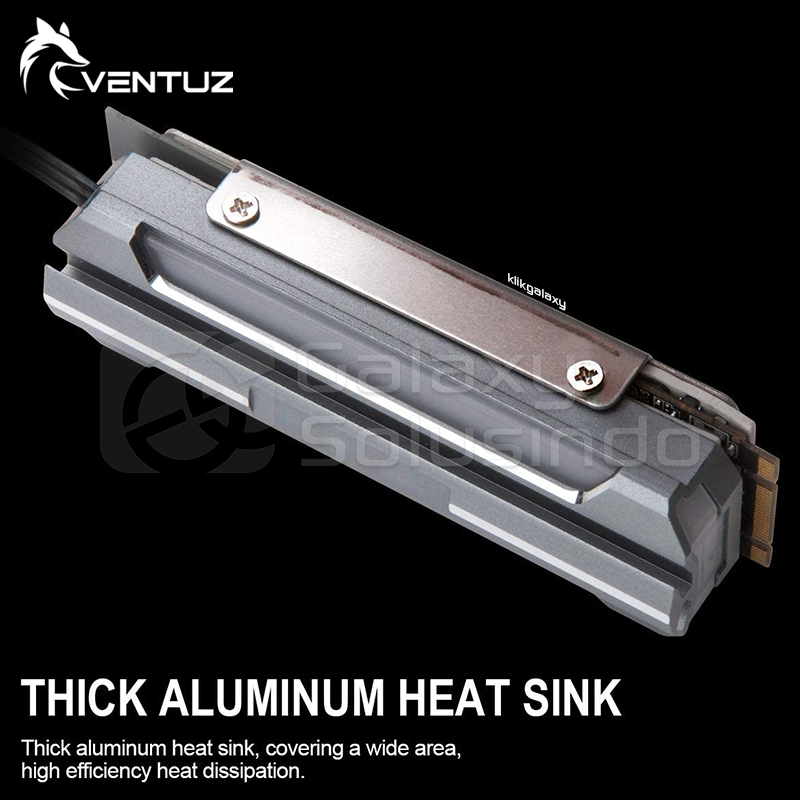 VENTUZ FORCE-X RGB 1TB M.2 2280 NVMe PCie Gen4 SSD