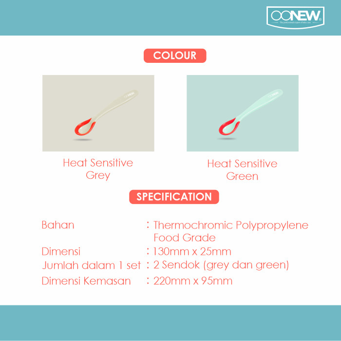 OONEW Thermochromic (Heat Sensitive) Spoon (TB-1495)