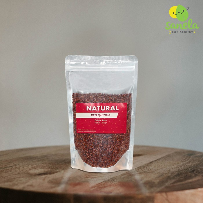 

Natural Red Quinoa 250gr