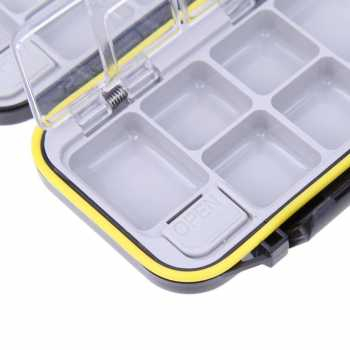 Box Kotak Perkakas Kail Pancing 12 Ruang Waterproof Case / Tempat Pancing Kotak Lengkap Bahan Plastik Tebal Kuat Anti Pecah Tahan Air Berkualitas / Kotak Perkakas Tool Box Kail Pancing Memancing Besar / Tempat Umpan Casting Aksesoris Pancing Termurah