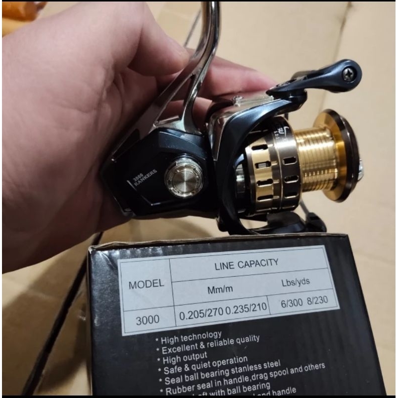 reel pancing getsu rankers body metal 1000 2000 3000
