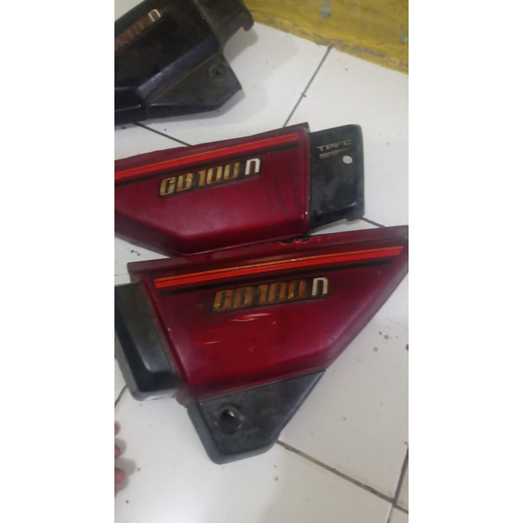 Kempolan Aki Tempong aki emblem CB100N gl100 Box Aki CB100 CG100
