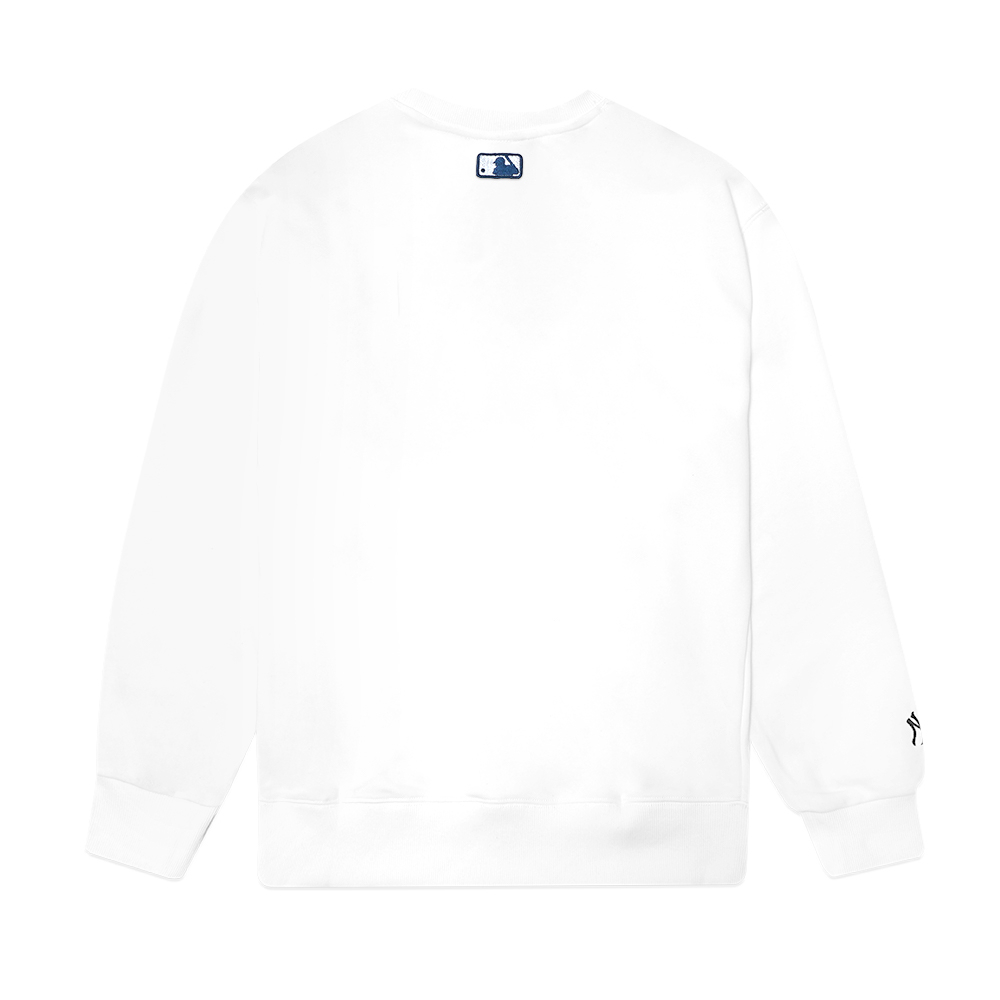 M7B Like LA Dodgers Cartoon Overfit Sweatshirt White