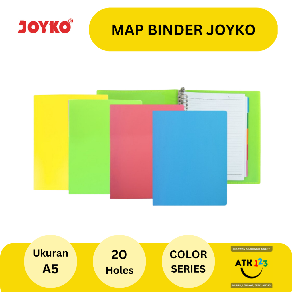 Map Binder / Buku Binder / Binder Kuliah Ukuran A5