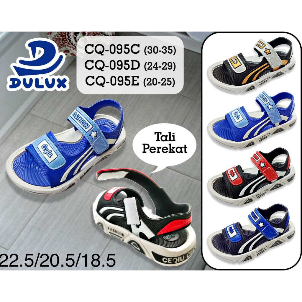 gof DULUX CQ-095DE SANDAL GUNUNG anak laki-laki sandal gunung anti licin sandal gunung keren murah