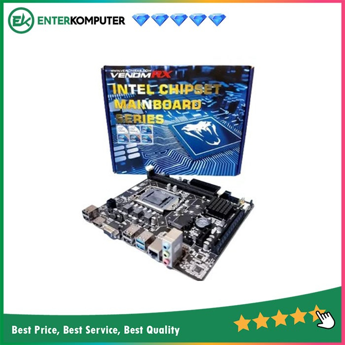 VenomRX Intel H61 M.2 (LGA1155, Intel H61, DDR3)