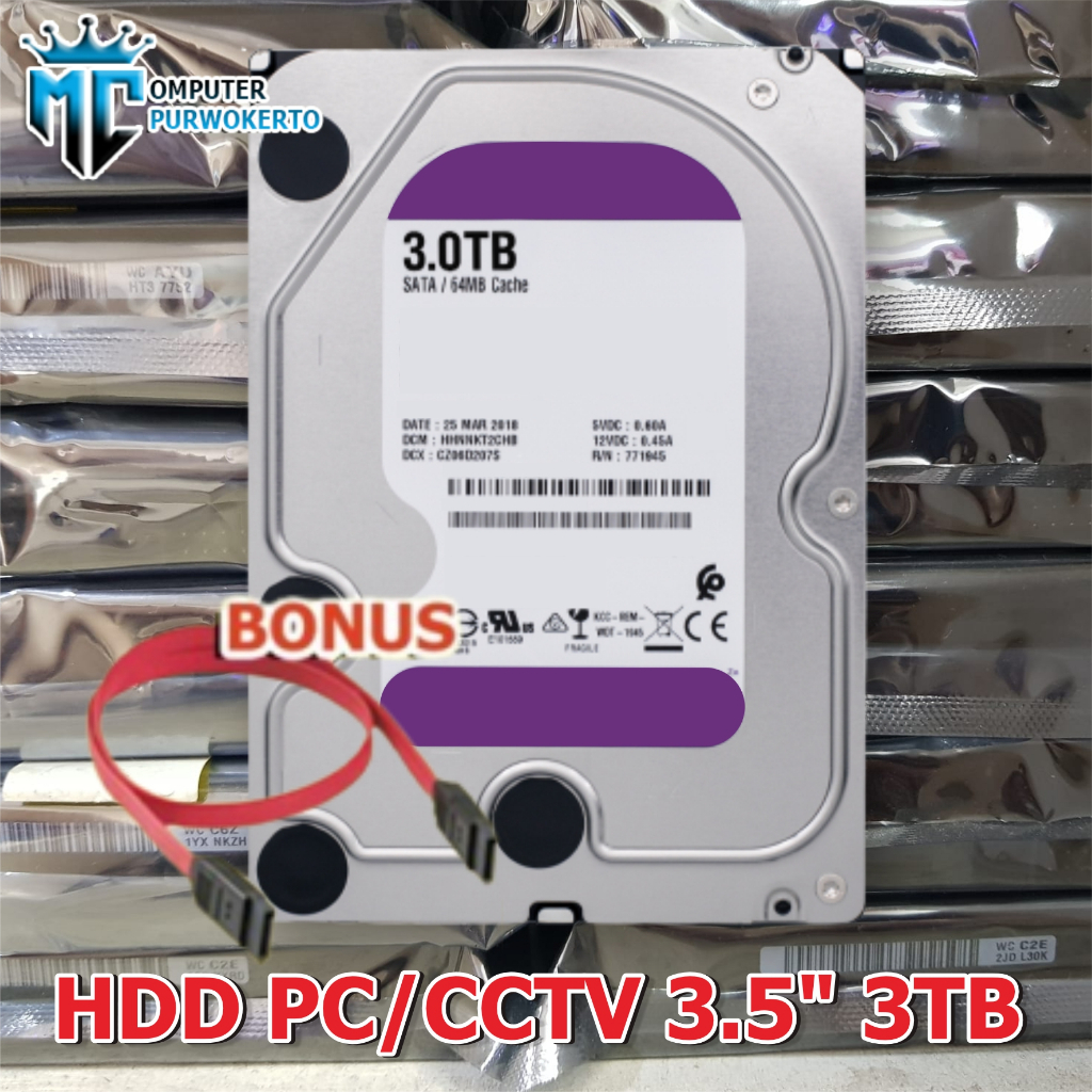 Hardisk pc 2tb hdd harddisk cctv