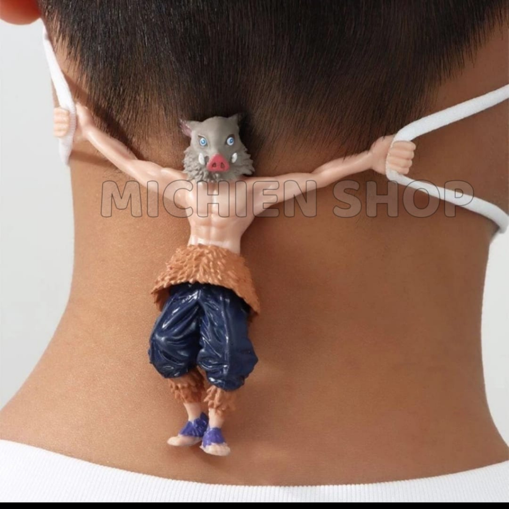 Acc Anime Kait Masker Gambar Anime One Piece Figure Luffy