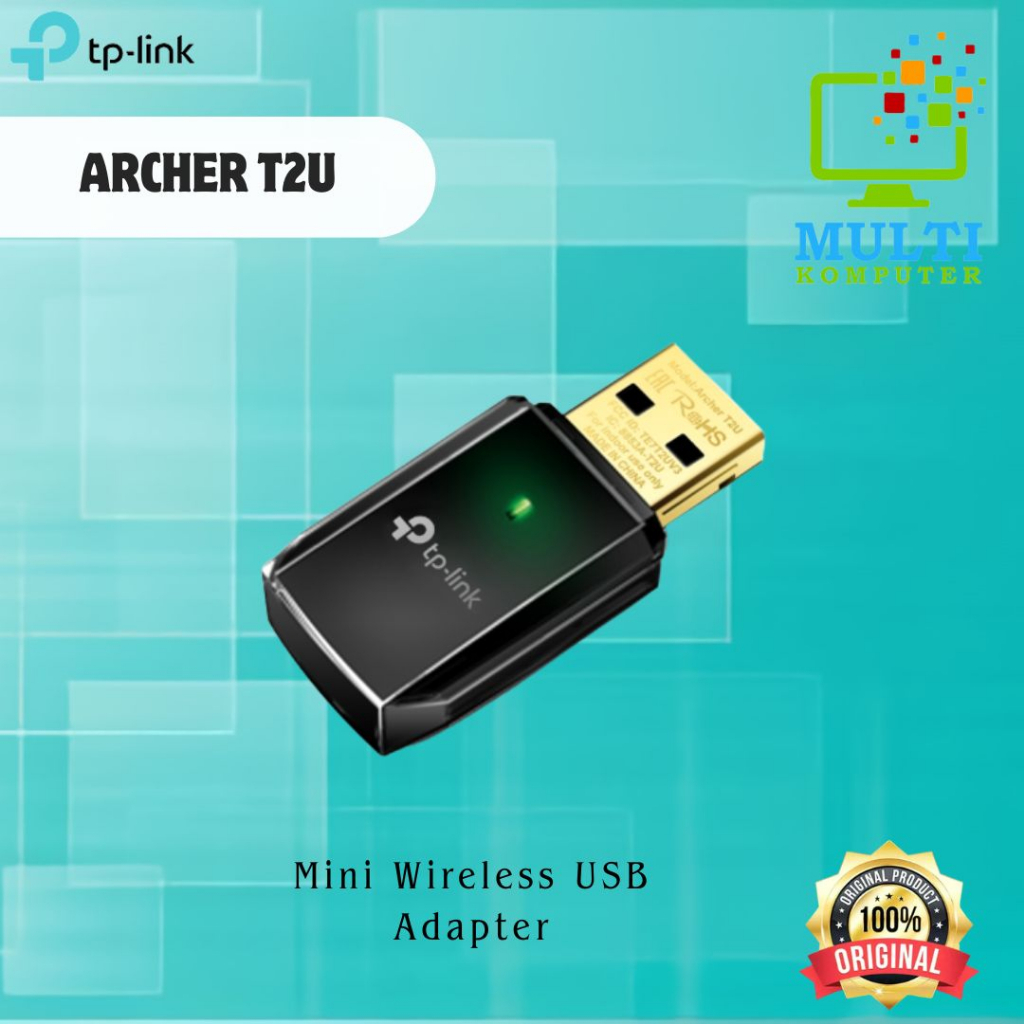 TP-Link Archer T2U AC600 High Gain Wireless Dual Band USB Adapter