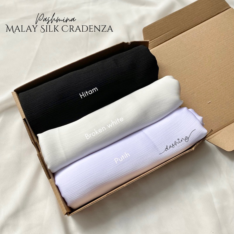 PASHMINA MALAY SILK CRADENZA