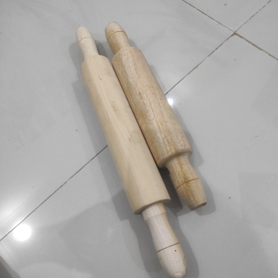 Rolling pin Gilingan rol roll kayu adonan kue puff pastry pangsit