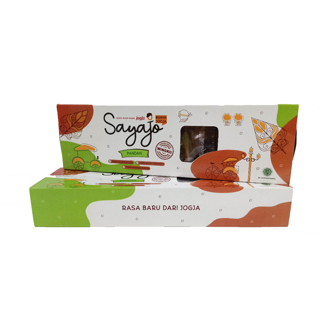 

SayaJo Wingko Oven Pandan isi 6 pcs 200 g