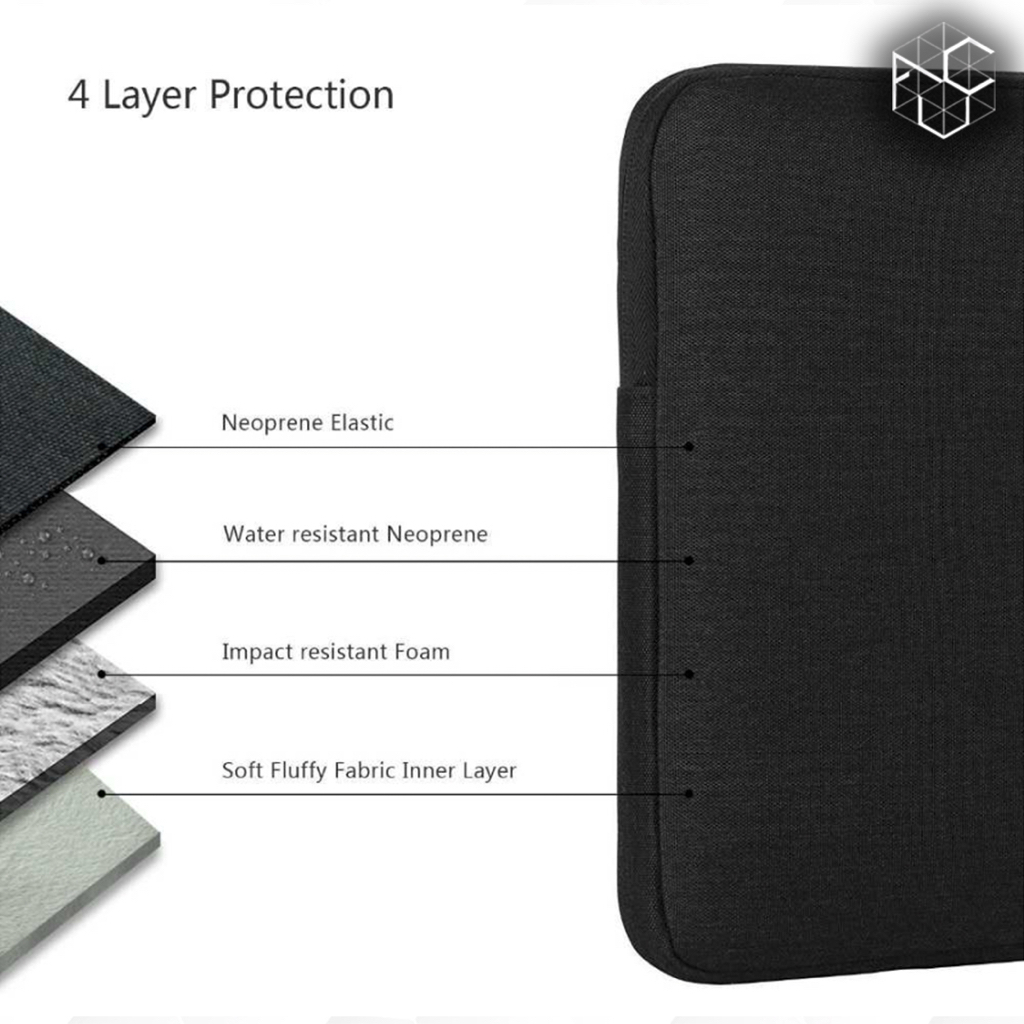 Tas Laptop Anti Air Water Proof Case Notebook Sleeve Sling Bag 14 Inch Acer Asus Dell HP Lenovo Macbook