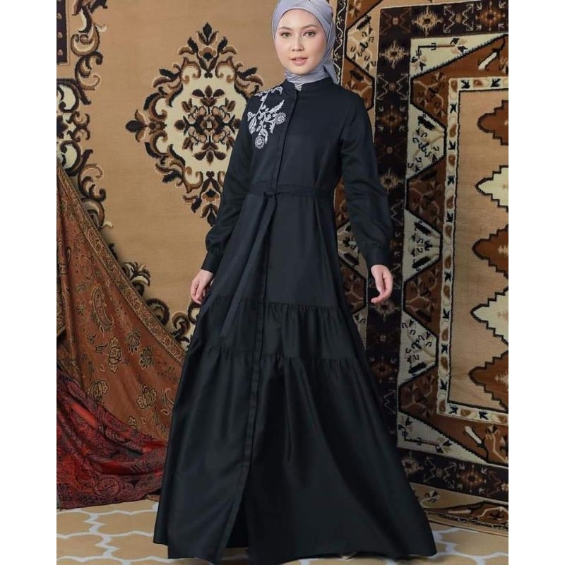 Zoya Dress Qamarinza Gamis Dewasa Wanita Perempuan/wanita terbaru Ori