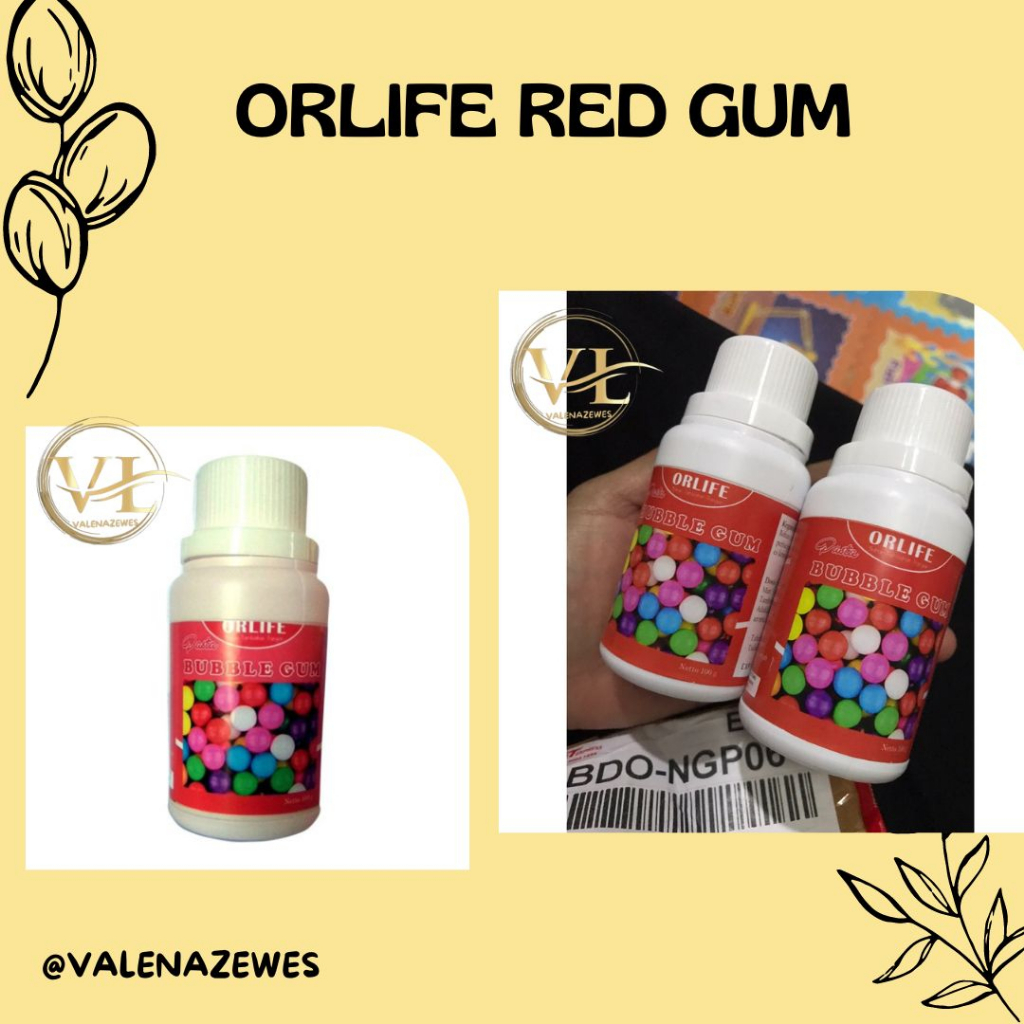 

✅Viral Banget❤ Perisa Pasta Red Bubble Gum Atau Permen Karet Merah| Perisa Orlife 100 gram | red gum permen karet