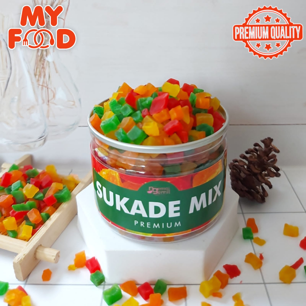 

[Myfoodofficial] - Can Sukade Pepaya Mix Warna Kualitas Premium