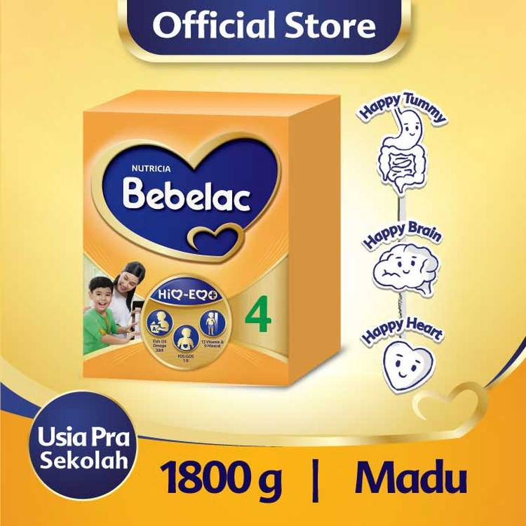 BEBELAC TAHAP 4 (USIA 3-6 TAHUN) 1800GR
