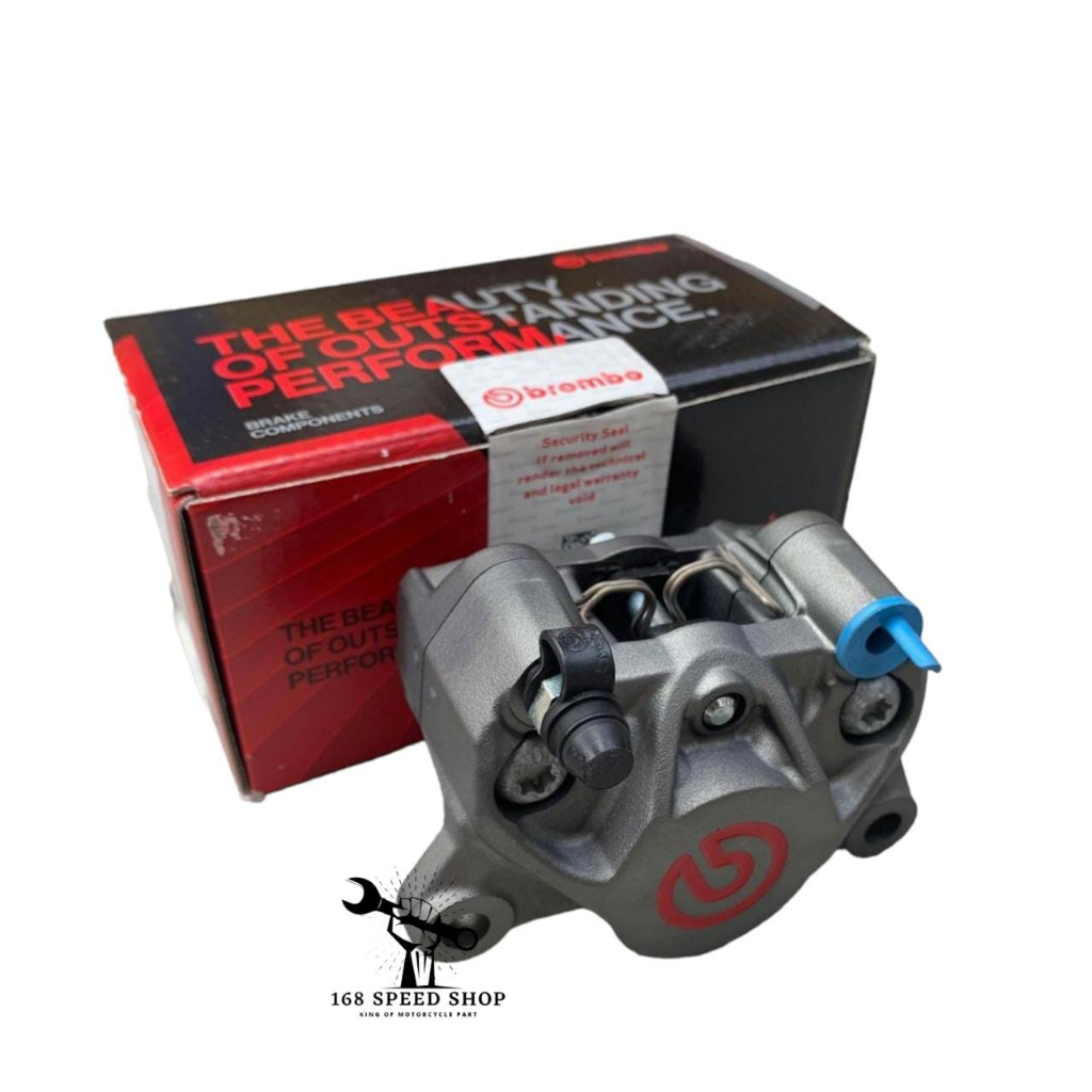 Kaliper Brembo 2P Grey Red Logo Original Universal Semua Motor Kaliper Brembo 2P Original Ninja RR K