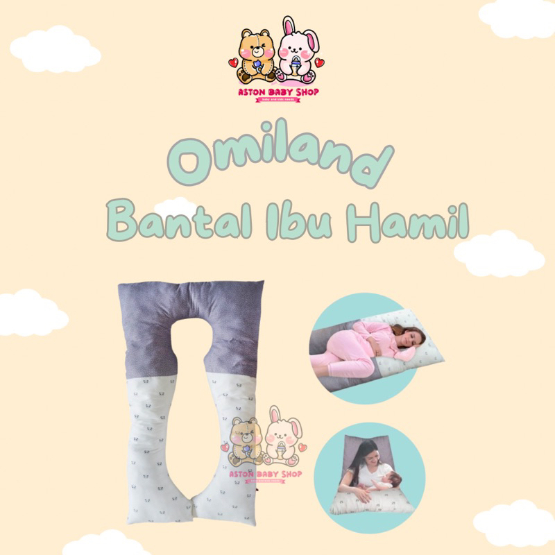 Omiland Bantal Ibu Hamil OWB1144 Bantal Penyangga ibu hamil