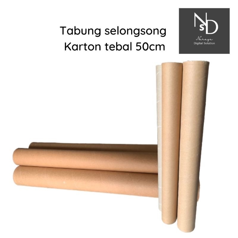 

Tabung selongsong karton tabung kardus selongsong 50cm