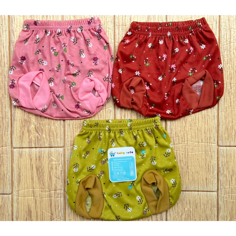 Celana Pop Bayi Motif Newborn dan Jumbo per 3pcs SNI