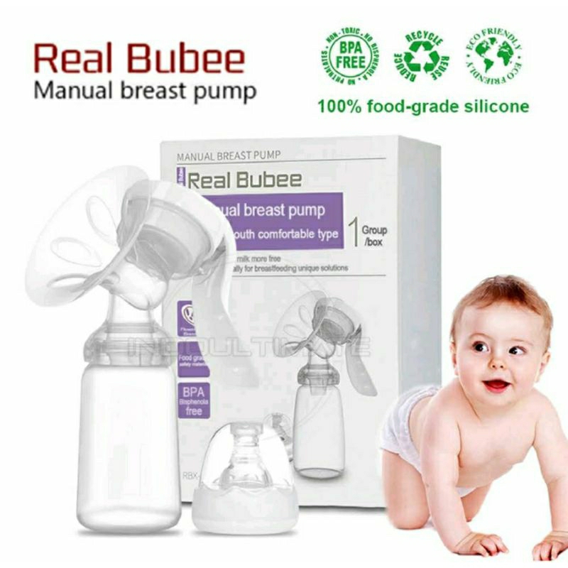 REAL BUBBE Manula Breast Pump | Pompa Asi Manual