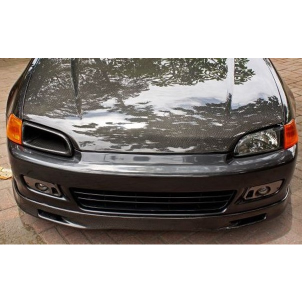 BUMPER ESTILO PNP CIVIC GENIO CARBON CARBON