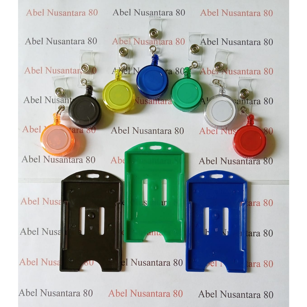 

Paket Yoyo ID Transparant + Casing ID Warna Plastik Tebal