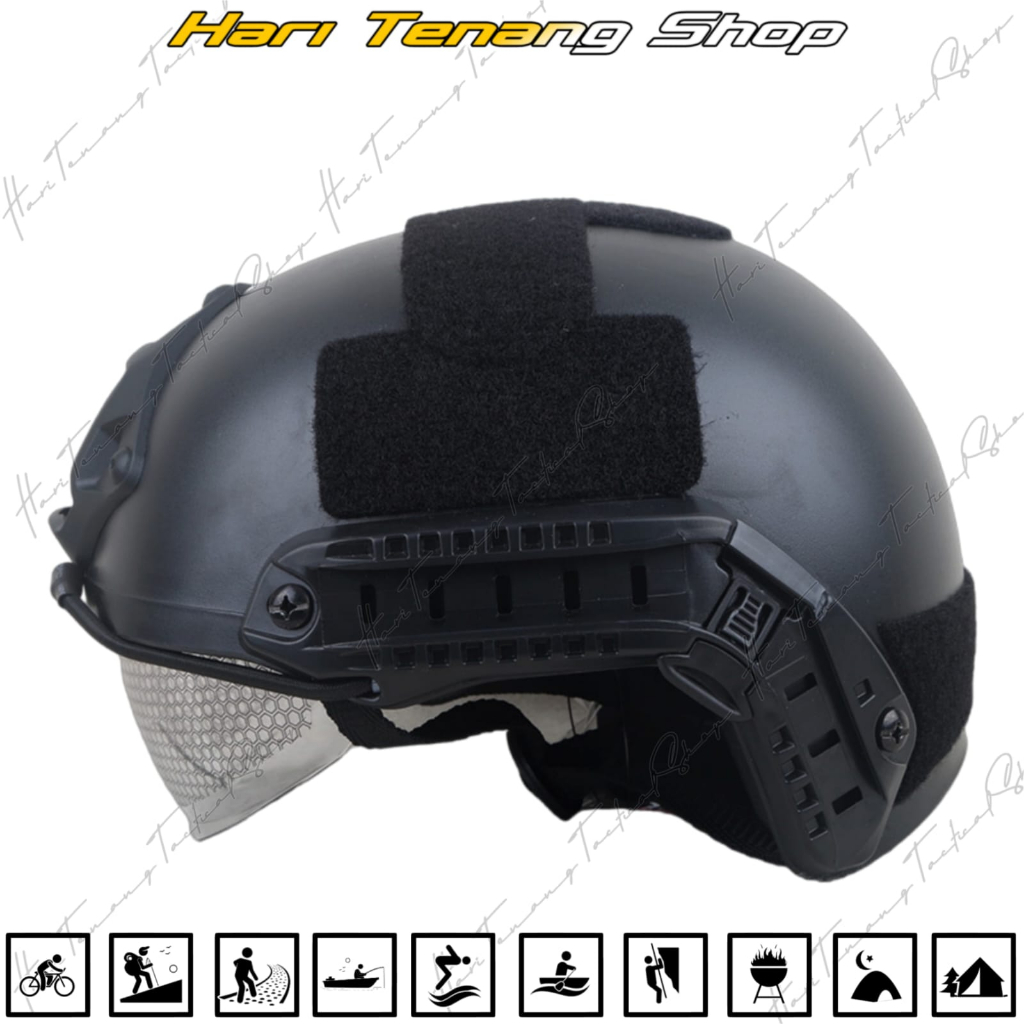 Helm Kacamata Tactical/Helm Tactical Import