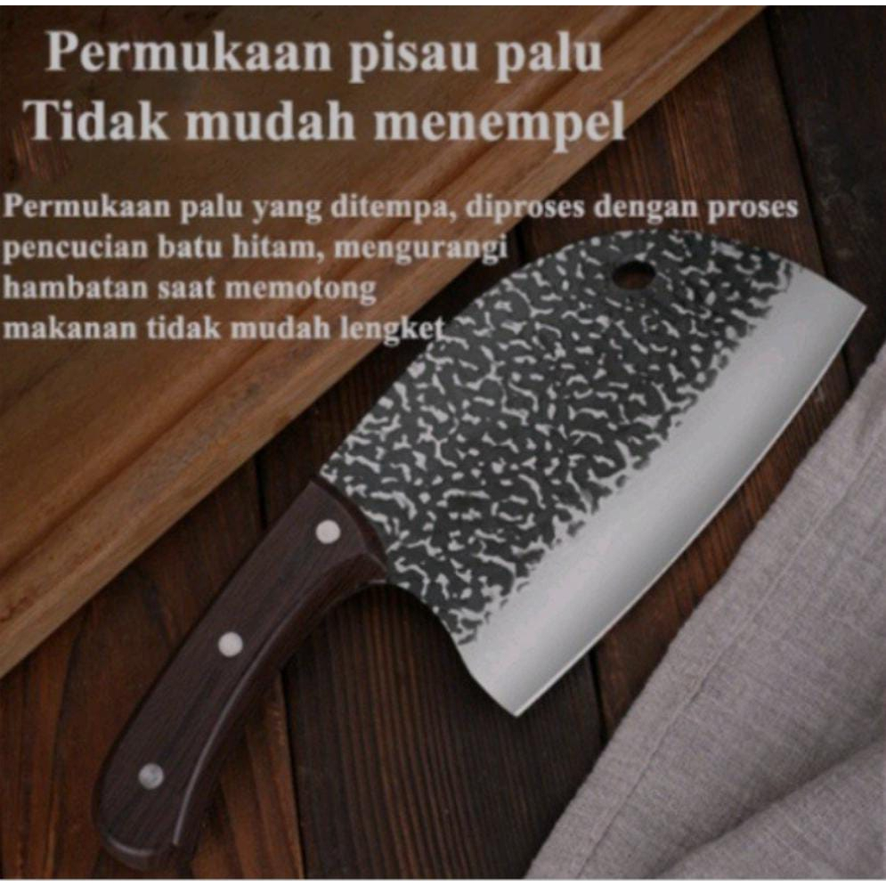 [AGS] Pisau Koki Super Tajam Knife Stainles Steel Pisau