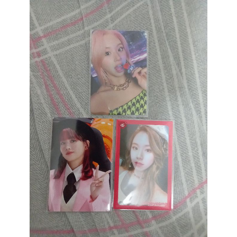 TWICE Chaeyoung Fancy Akik Momo Monograph FOL WIL formula of love what is love Photocard Official