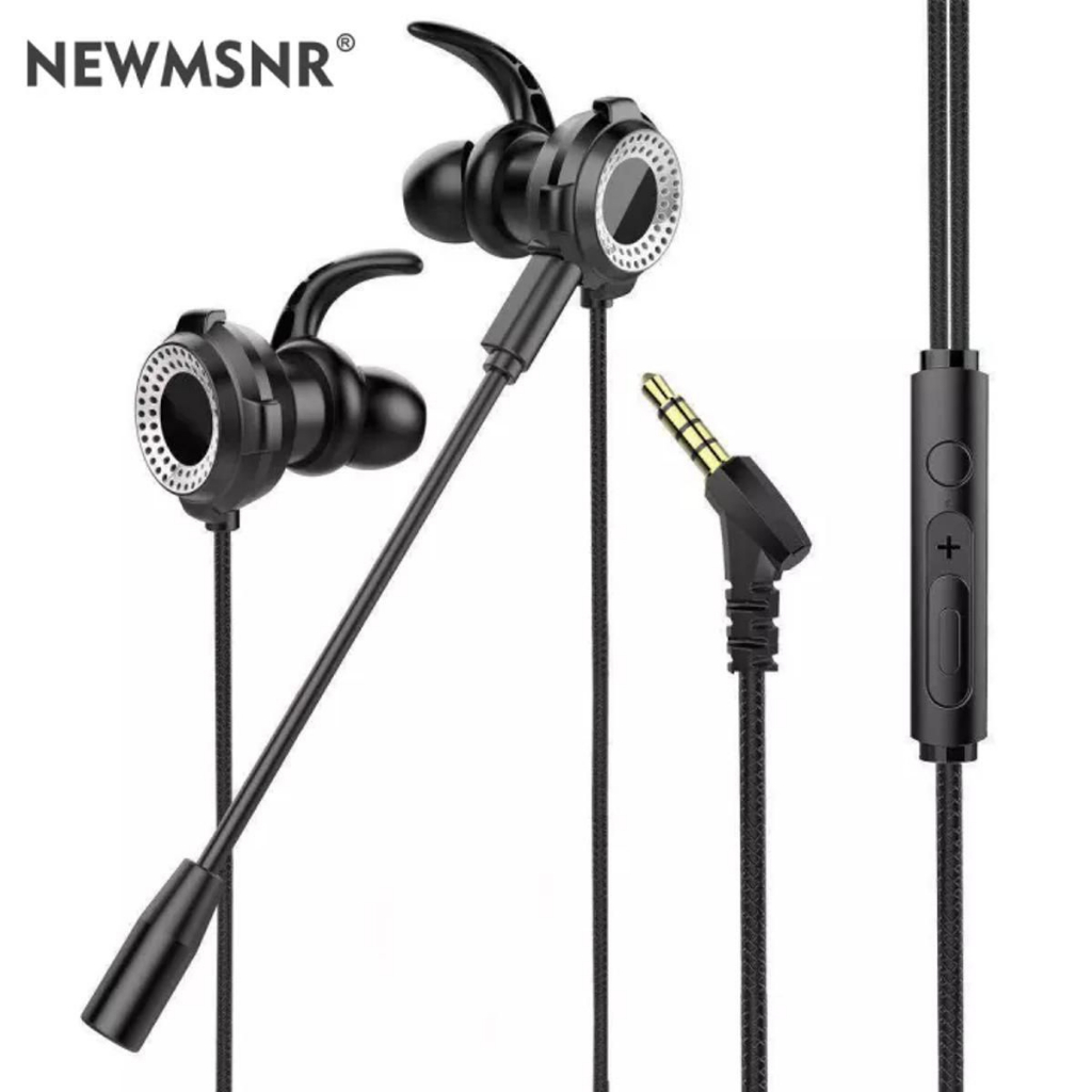 (ORIGINAL) Headset Earphone GAMING T10 Gaming MC-37 Wire Control with Wheat Jack Type L Extra Bass Double 3.5mm Stereo Male to Female Y Splitter Microphone Speaker Audio MIc Kabel Headset