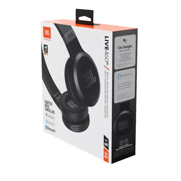 JBL Live 460 NC Bluetooth Headphone On-Ear with Noise Cancelling Garansi Resmi IMS 1 Tahun - Original