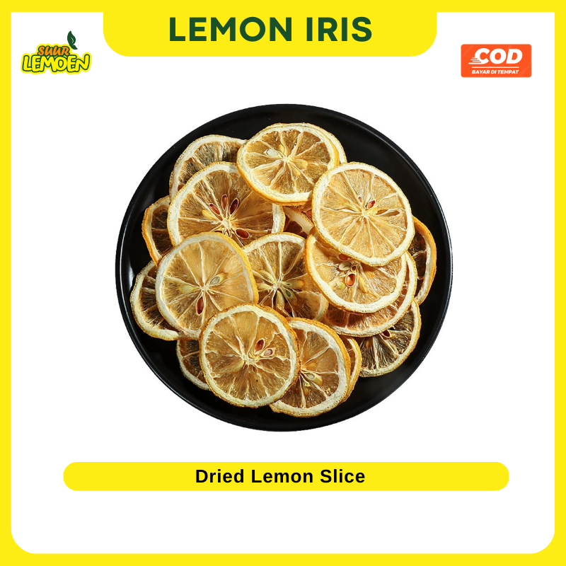 Suur Lemoen - Slice Dried Lemon Kering Premium 50 gram 100 gram