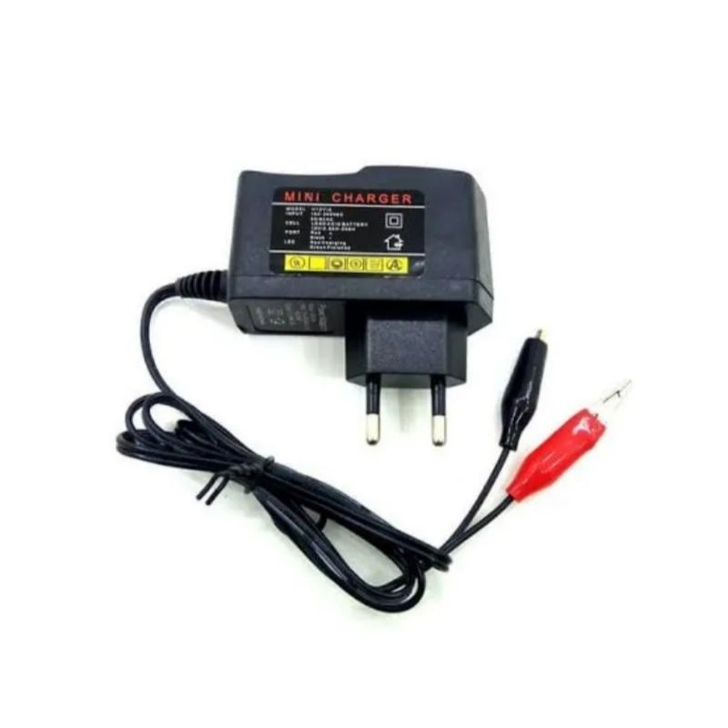 Adaptor Charger Cas aki motor mini tester lampu