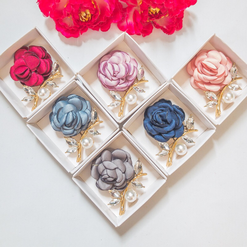 BROS JILBAB BUNGA KORSAE PREMIUM