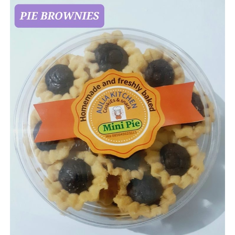 

Mini Pie Brownies - Cookies - Kue Kering