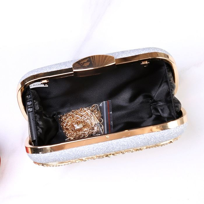 GI 12002 RISCE TAS CLUTCH PESTA IMPORT MEWAH ELEGANT WANITA CEWEK PEREMPUAN JAKARTA BATAM JT