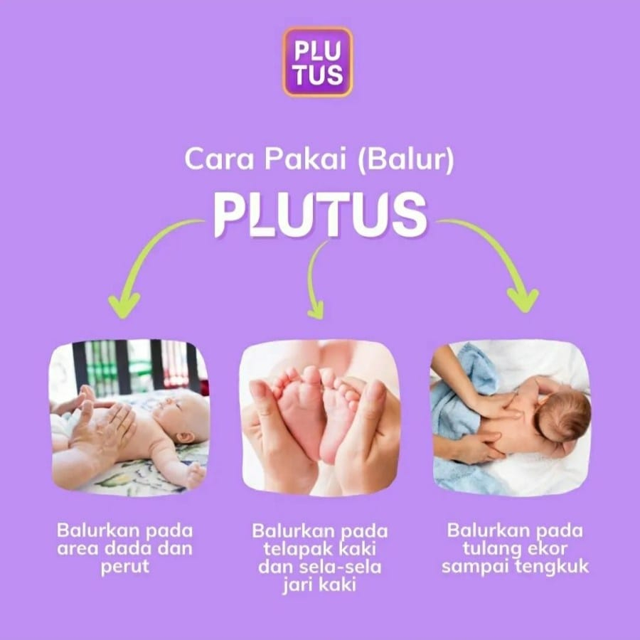 PLUTUS BAPIL &amp; LELAP MINYAK BALUR ANAK 70ML