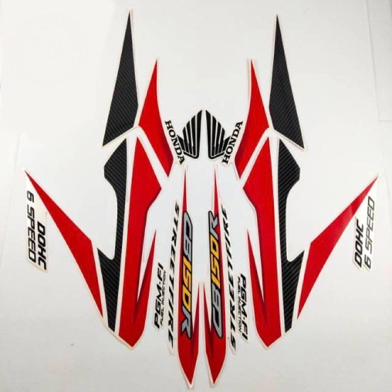 (COD) Striping CB150R 2014 std striping cb 150 r cb 150r cb old striping