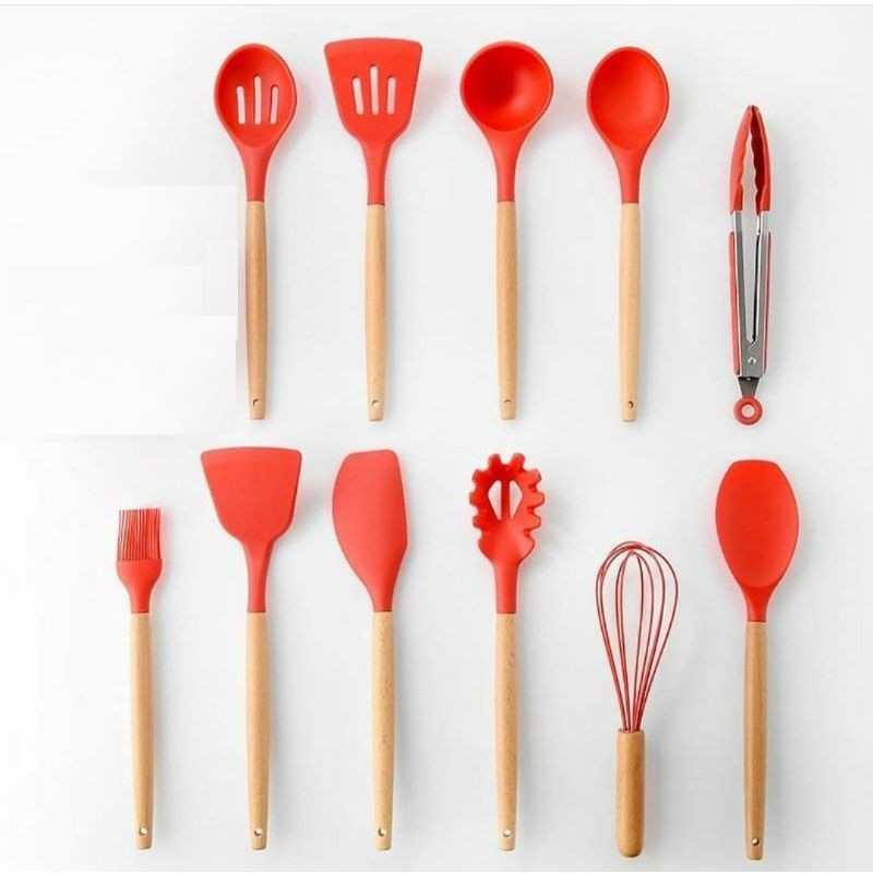 Silicon Utensile merah 1 pcs Free Gift Random