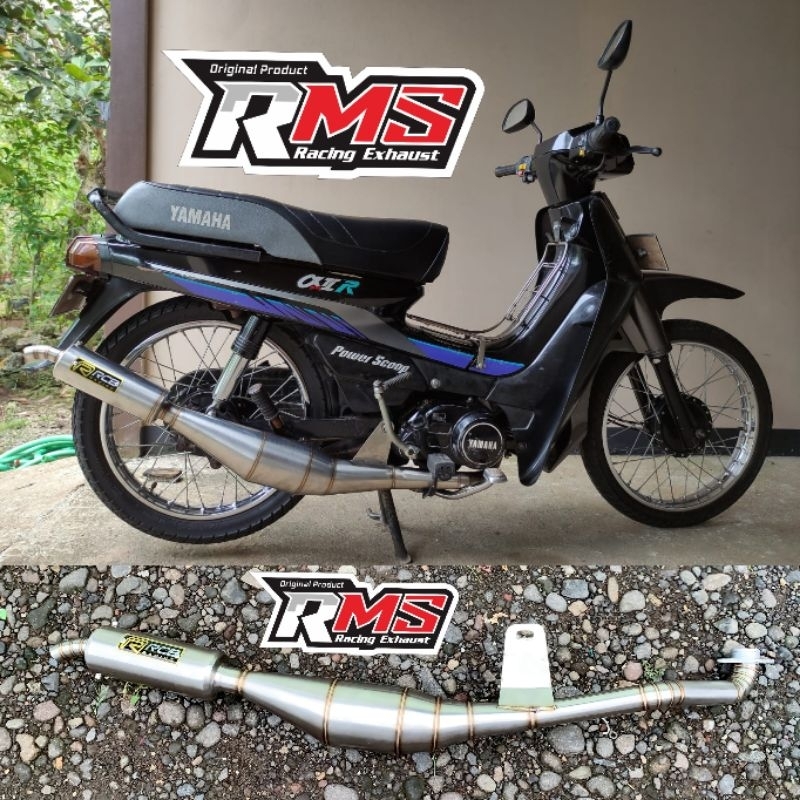 Knalpot alfa Yamaha Alfa Model Standar 2 tak