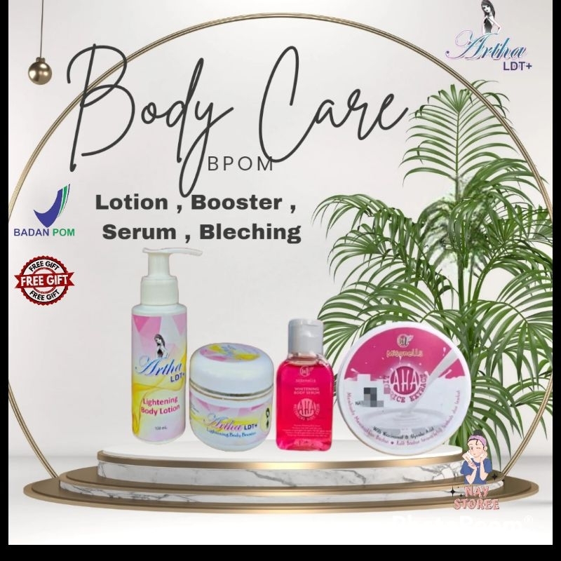 Paket Pemutih Kulit Arthaldt / Lotion Pencerah Pemutih Kulit / Lotion BPOM Pemutih Tubuh Artha ldt