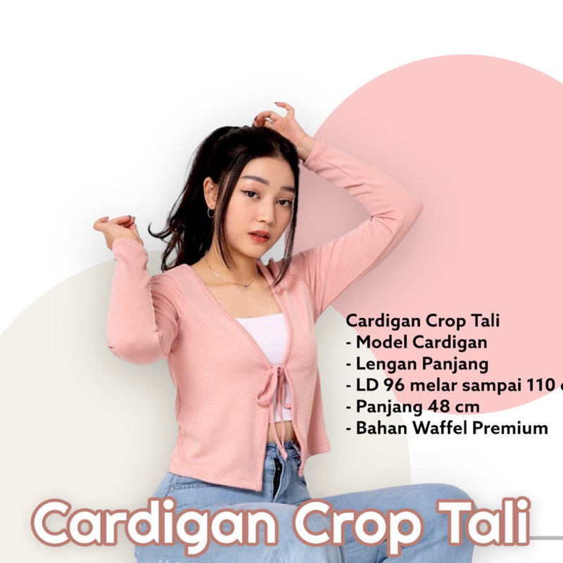Outer Cardigan Tali Korean Style