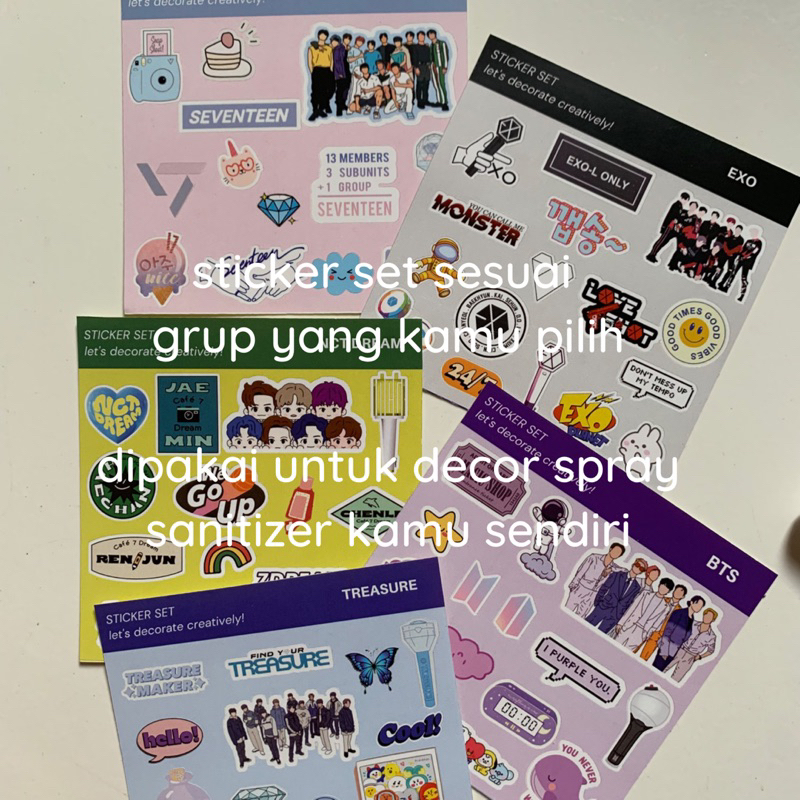 PACKAGE HAMPERS LEBARAN MURAH KPOP B*T*S E*XO NCT DREAM 127 SEVENTEEN TREASURE ENHYPEN