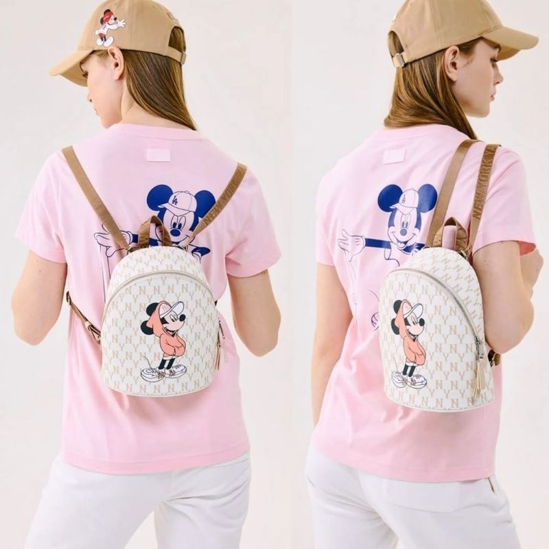 M*LB MLB X DISNEY MONOGRAM MINI BACKPACK NEW YORK YANKEES