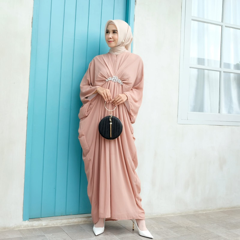 New ! Zara Kaftan / Kaftan lebaran/ gamis lebaran/ gamis kondangan