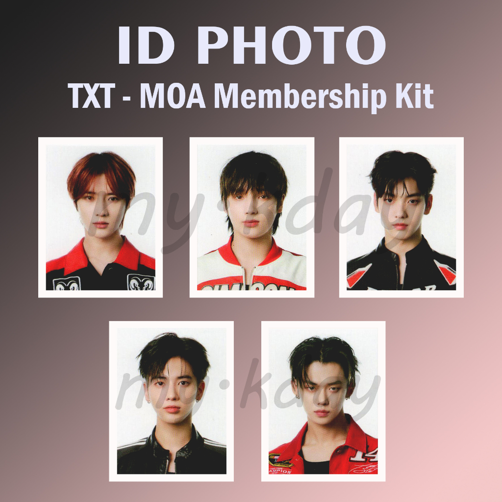 ID-0009, Unofficial ID Photo TXT MOA Membership Kit