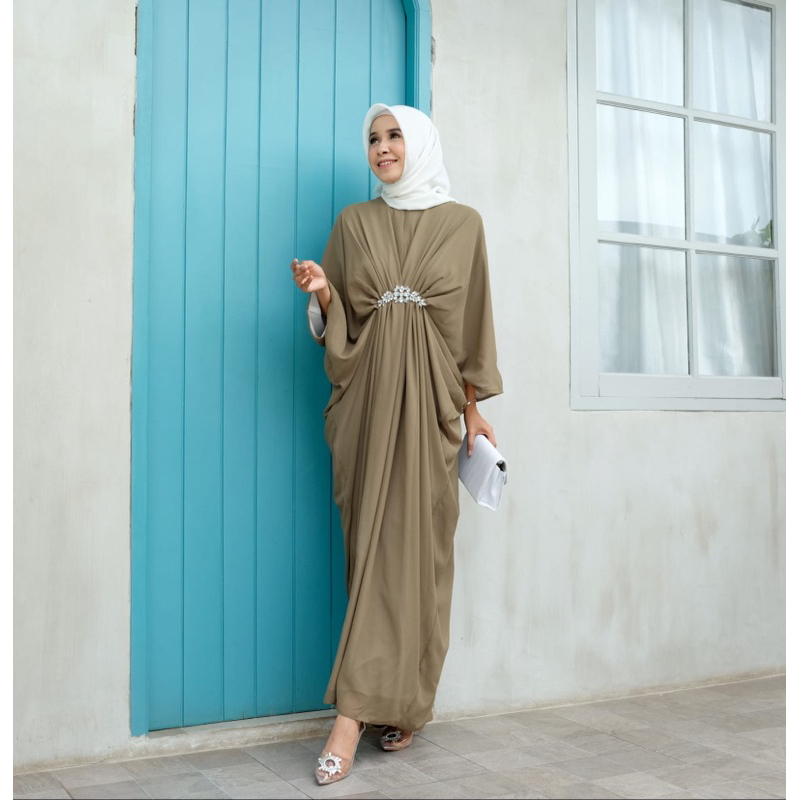 New ! Zara Kaftan / Kaftan lebaran/ gamis lebaran/ gamis kondangan