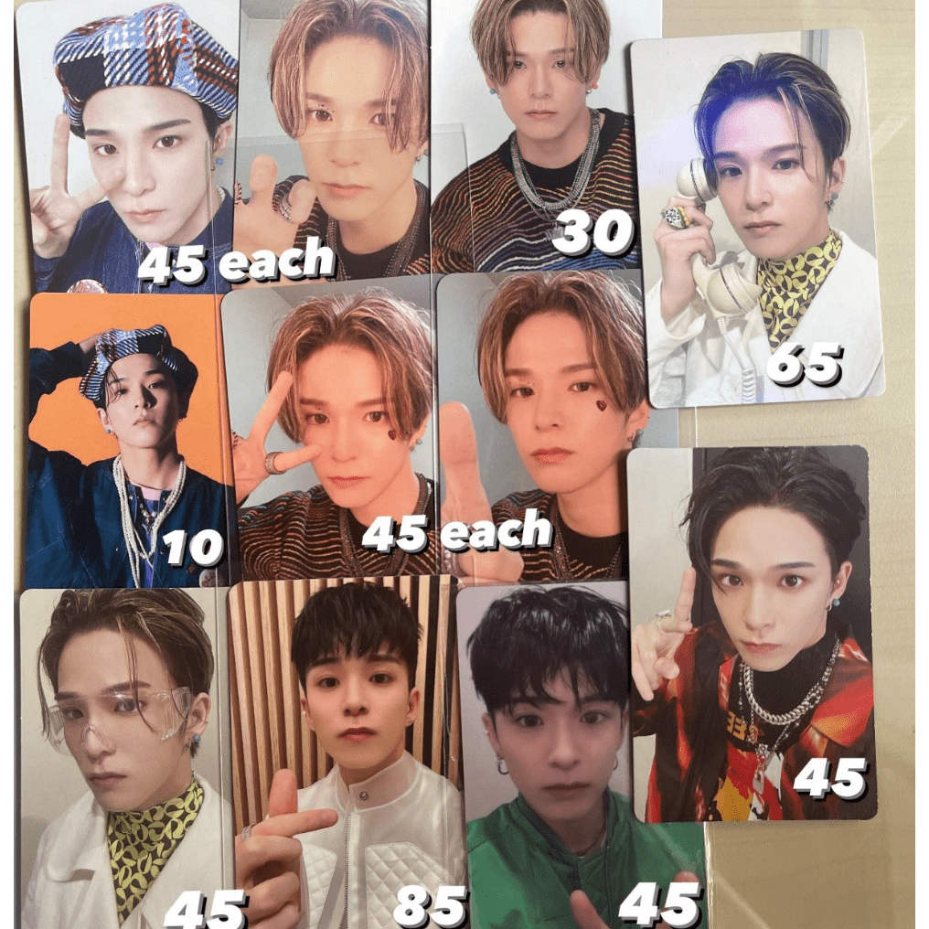 (READY ina) treasure official photocard - aab hamada asahi pob pc tfs tss ktown applewood weverse yg